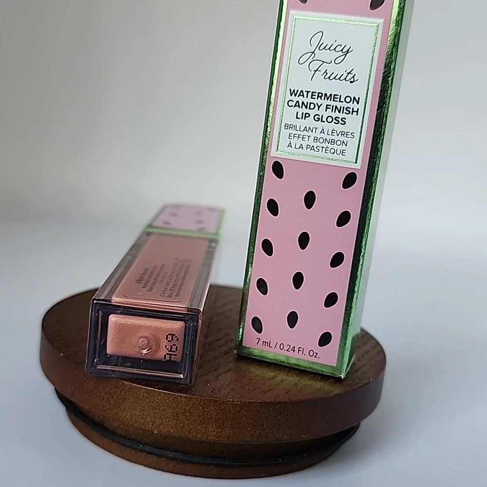 Too Faced Juicy Fruits Watermelon Candy Finish Lip Gloss - A Melon Reasons - Picture 6 of 8